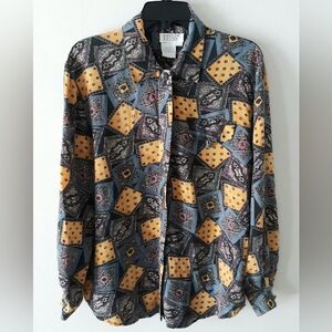 Tess VTG 90s Silk Blouse
